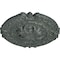 Ekena Millwork Southampton Ceiling Medallion (Canopies up to 2 3/4"), 16 3/8"OD x 1 3/4"P, Athenian Green Crackle CM17SOAGC - alternate 4
